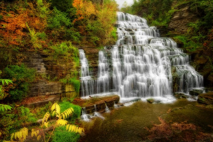 Hector Falls, New York, USA