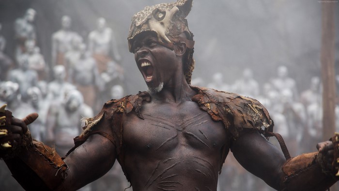 Man in tribal armor from The Legend of Tarzan