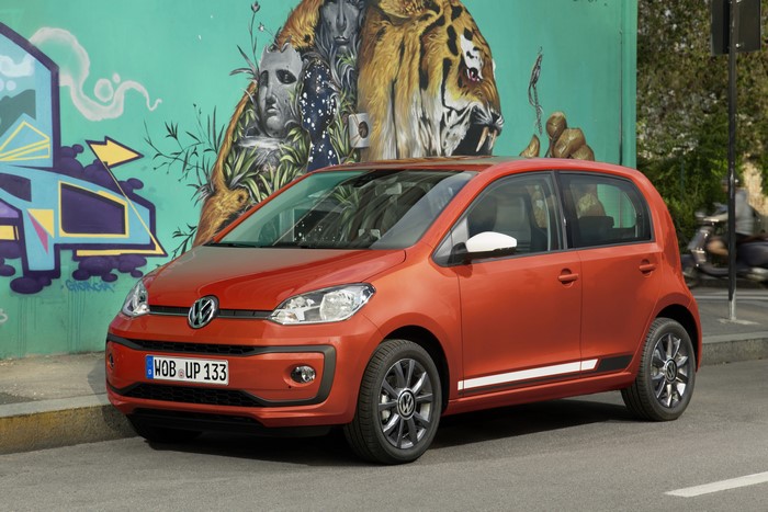 Orange 2016 Volkswagen Up! 5-door