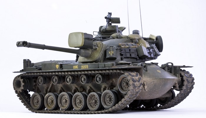 4K USMC Tank Model