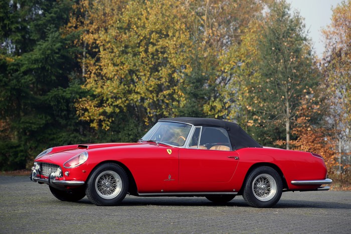 Red 1960 Ferrari 250 GT Cabriolet by Pininfarina