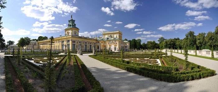Wilanow Palace and Gardens, Warsaw, Poland