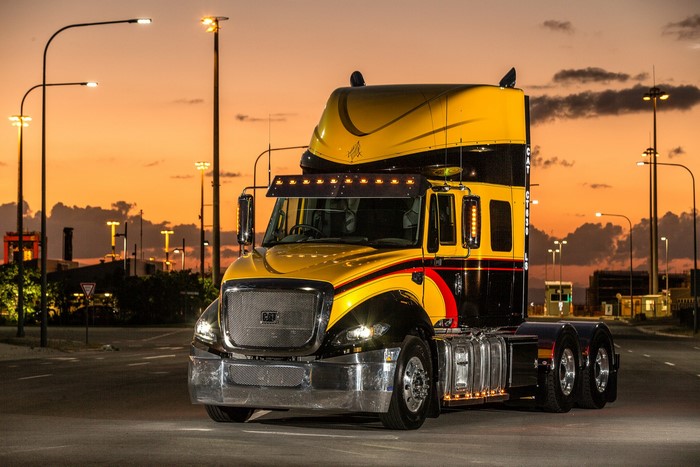 2011-16 Caterpillar CT630 Truck at Sunset