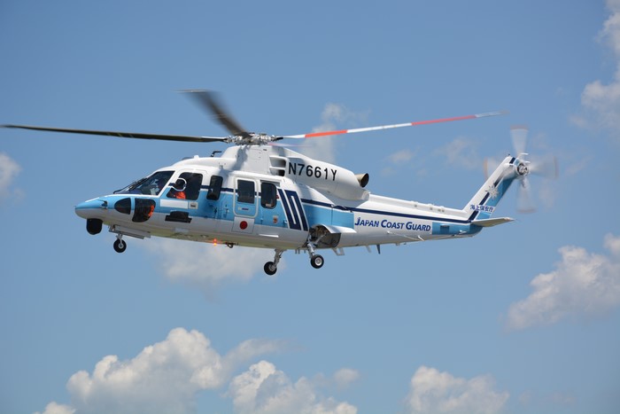 Japan Coast Guard S-76D Helicopter
