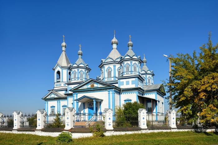 Church in Pryluky, Chernihiv Oblast, Ukraine