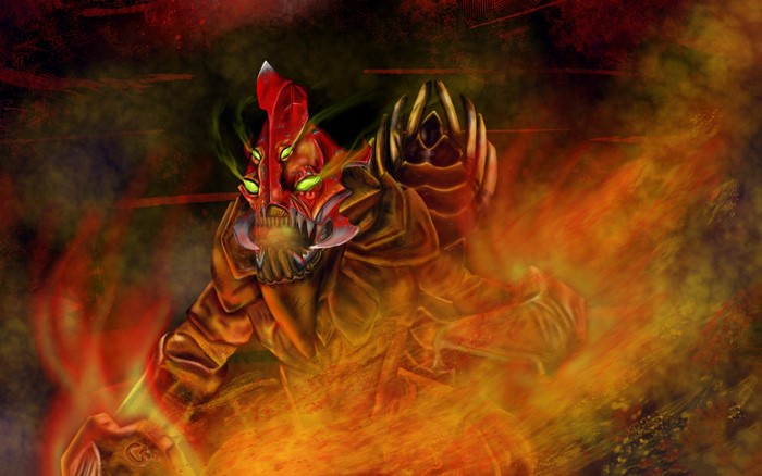 Sand King from DOTA 2