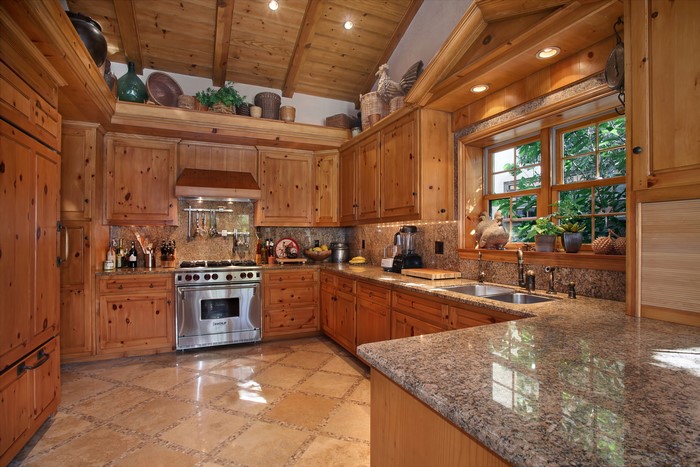 Wooden Interior Design Kitchen