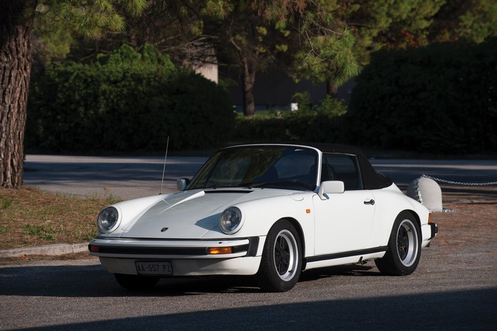 White 1982-83 Porsche 911 SC 3.0 Cabriolet