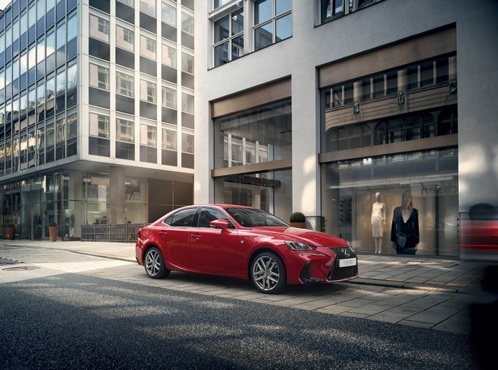 Red 2016 Lexus IS 200t F SPORT
