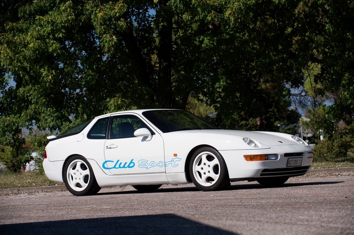 White 1993-95 968 Club Sport Porsche