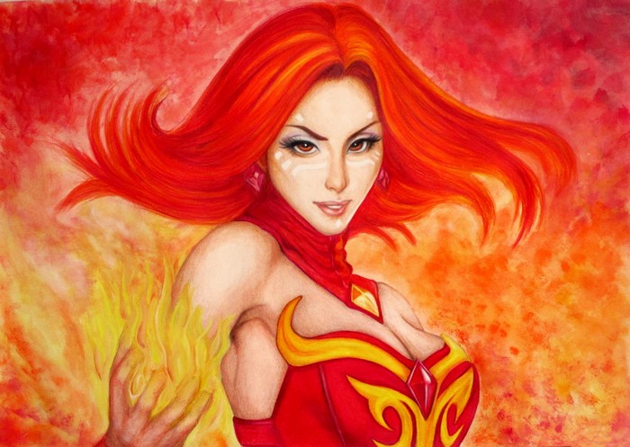 Lina from DOTA 2