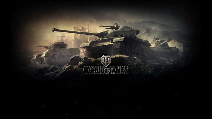 World of Tanks game art with tanks