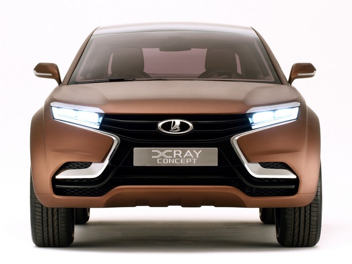 Lada X Ray Concept car front view
