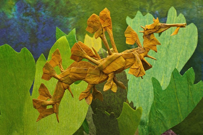 Origami Leafy Sea Dragon