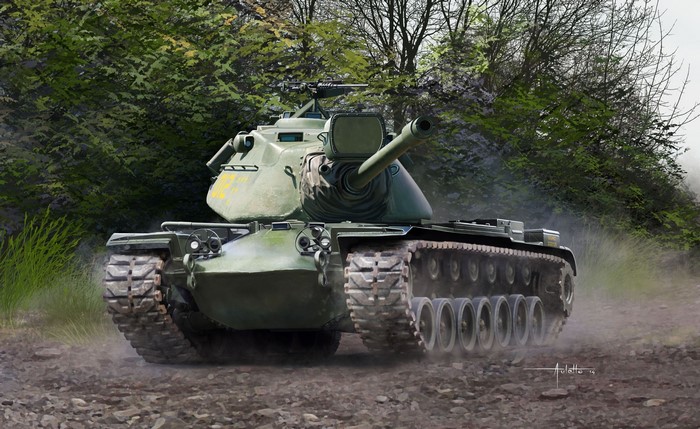 M103A2 Heavy Tank Painting