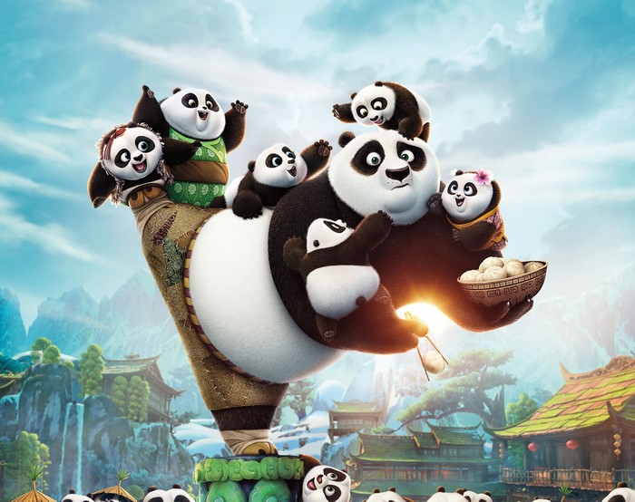Kung Fu Panda 3 Pandas and Cubs