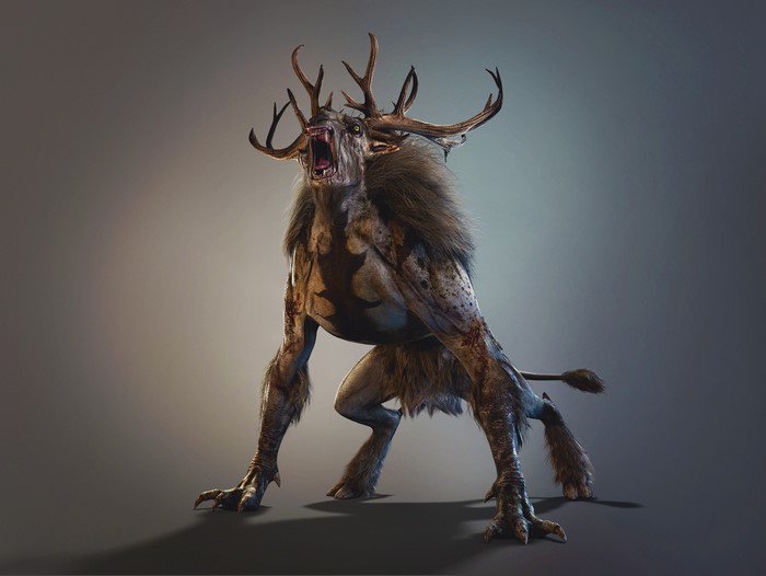 Fiend from The Witcher 3: Wild Hunt