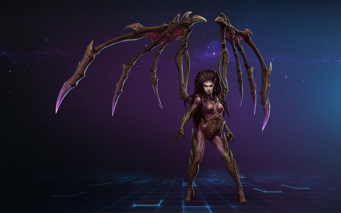 Sarah Kerrigan from Heroes of the Storm and StarCraft 2