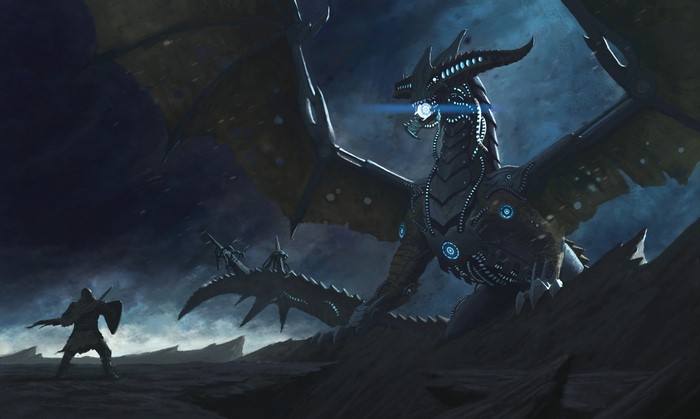 4K Dragon Reaper from Dragon Age and Mass Effect