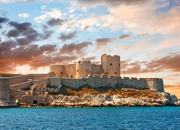 Chateau d'If Fortress in Marseille, France