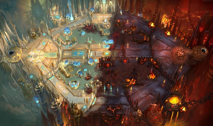 4K map of Heroes of the Storm