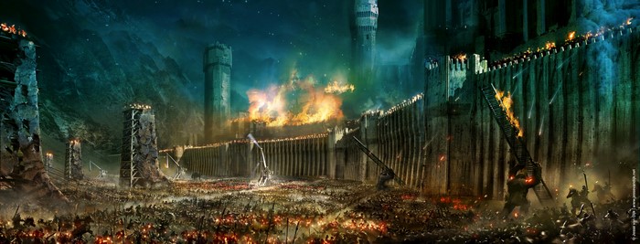 4K Fortress War The Lord of the Rings