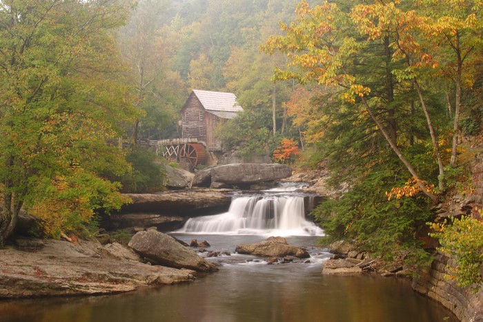 Glade Creek Grist Mill, Babcock State Park, USA