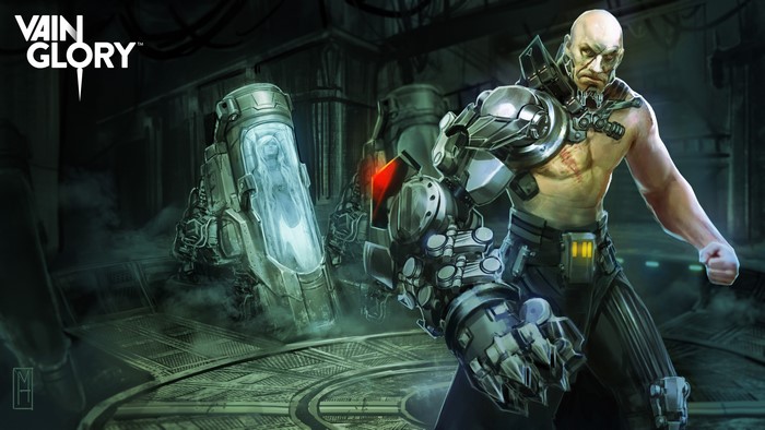 4K Vain Glory Stormlord Ardan with Cyborg Arm