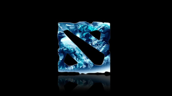 Dota 2 ice logo emblem