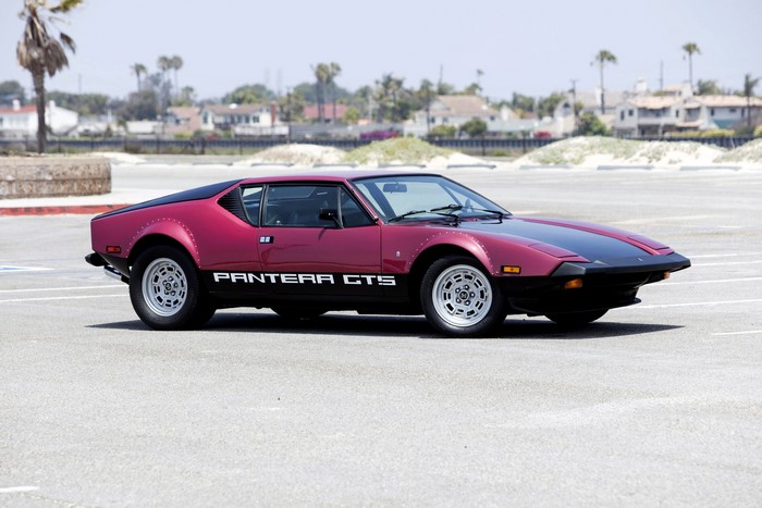 1974 De Tomaso Pantera GTS parked outdoors