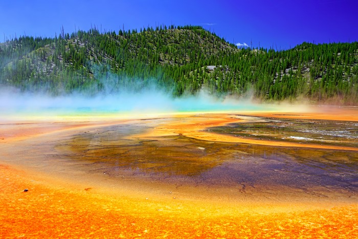 Grand Prismatic Spring, Yellowstone National Park, USA
