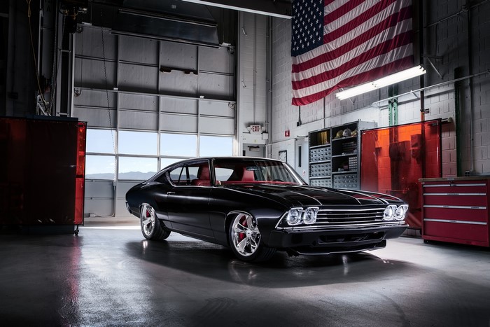 Black 1969 Chevrolet Chevelle Slammer Concept
