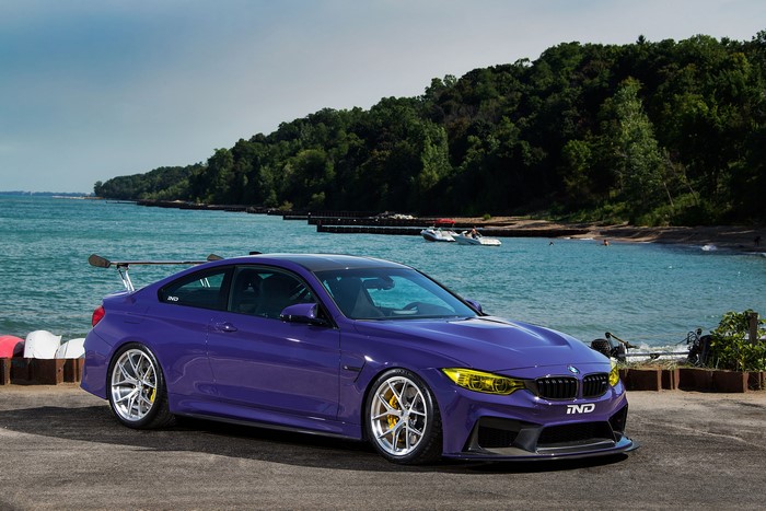 4K 2015-16 IND M4 Coupe BMW Violet Metallic