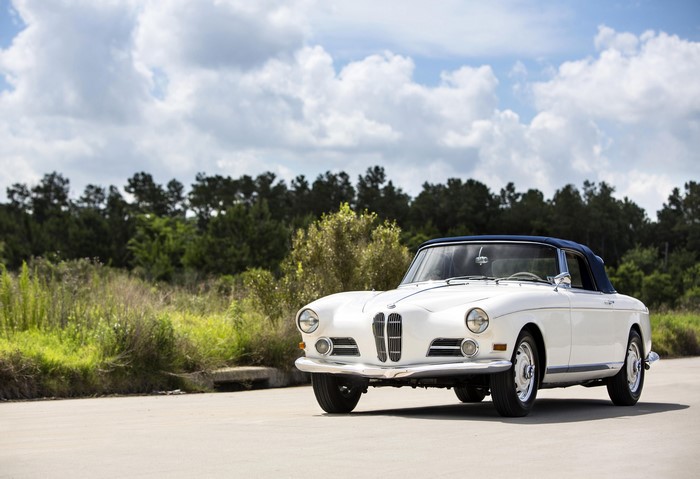 White 1956-58 BMW 503 Cabriolet Series I