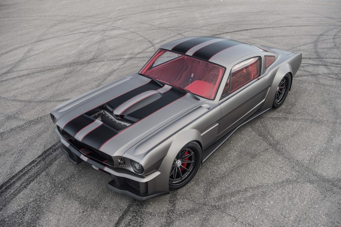 4K Grey 1965 Timeless Kustoms Mustang Vicious