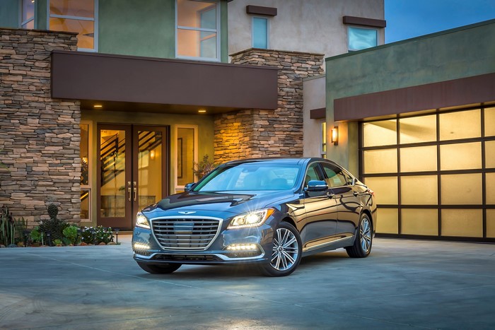 2018 Genesis G80 Sedan in Grey Metallic