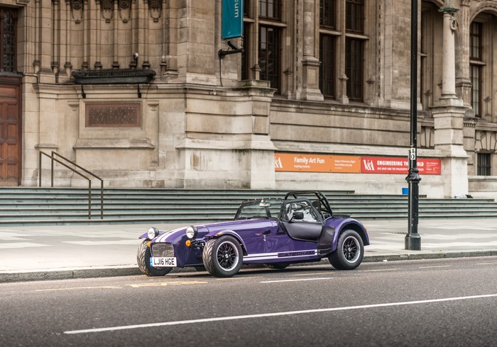 Violet Metallic Caterham 7