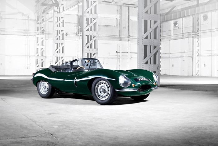 Green Jaguar 2016 XKSS Continuation Cabriolet