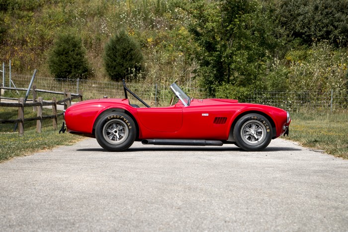 4K 1964 Cobra 289 Shelby Super Cars Red Cabriolet