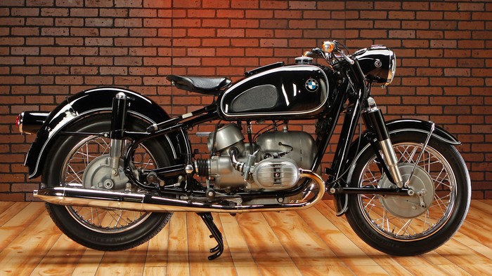 1960s BMW R60-2 Motorcycle
