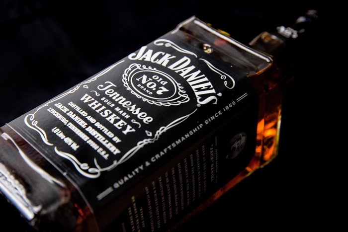 Jack Daniel's Tennessee Whiskey Bottle