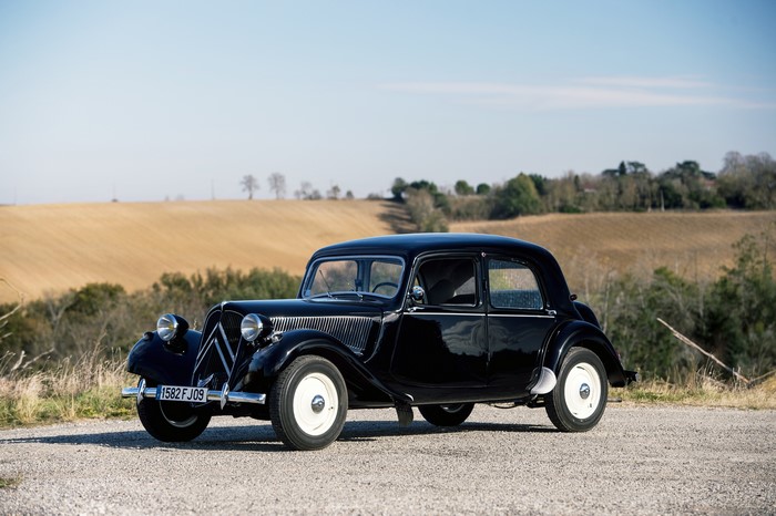 Black Citroen Traction Avant 11CV Berline
