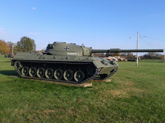Leopard 1 Tank with German Cross