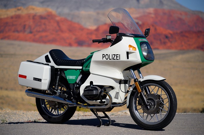 BMW R 100 RT Police Motorcycle