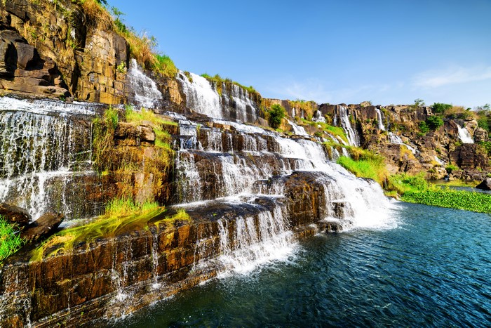 Pongour Waterfall in Vietnam