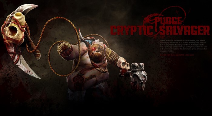 Pudge Cryptic Salvager from DOTA 2