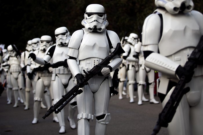 Star Wars Clone Troopers with Rifles