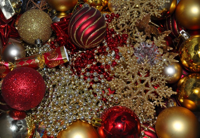Christmas ornaments and decorations