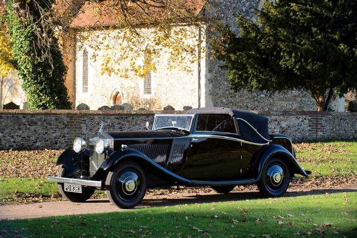 1933 Rolls-Royce 20-25 HP Drophead Coupe by Barker