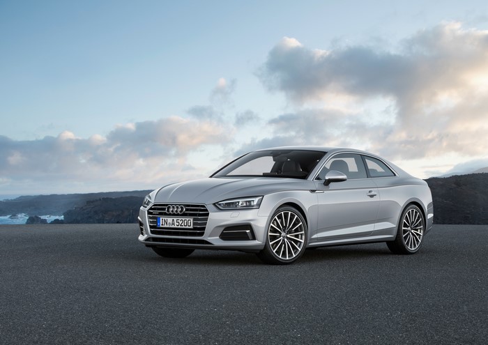 Silver 2016 Audi A5 Coupe